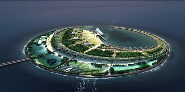 Diller Scofidio + Renfro ganan concurso para una Eco-Isla en China  - Imagen Principal