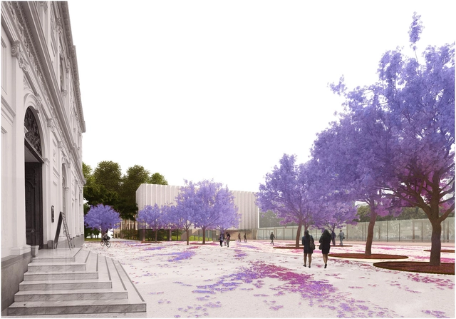 Primer Lugar concurso ampliación nueva ala del MALI / Burgos & Garrido AA + LLAMA Urban Design - Arco