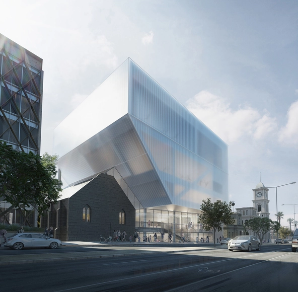 HASSELL Unveil Design for Geelong Performing Arts Center / HASSELL - Featured Image