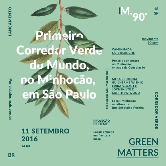 Inauguração do corredor verde do Minhocão - Imagem de Destaque