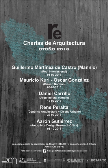 Re Charlas de Arquitectura / Rosarito, Baja California - Imagen Principal