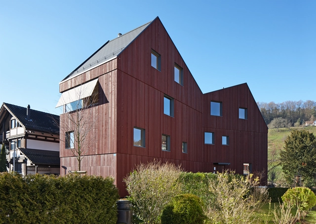 三个家庭的住房 / Pool Architekten - 独立住宅