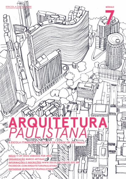 Inscrições abertas para o curso "Arquitetura Paulistana - módulo 7" - Imagem de Destaque