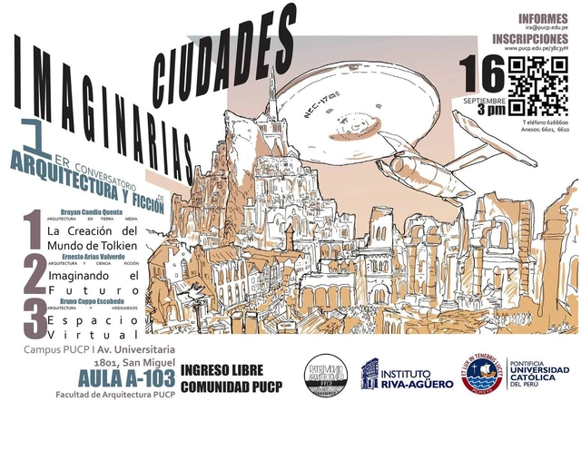 1° Conversatorio de arquitectura y ficción: Ciudades Imaginarias / PUCP - Imagen Principal