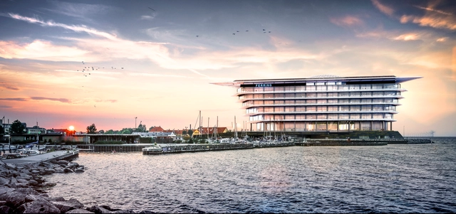 Foster + Partners inicia construcción de oficinas para farmacéutica europea en Copenhague - Imagen Principal