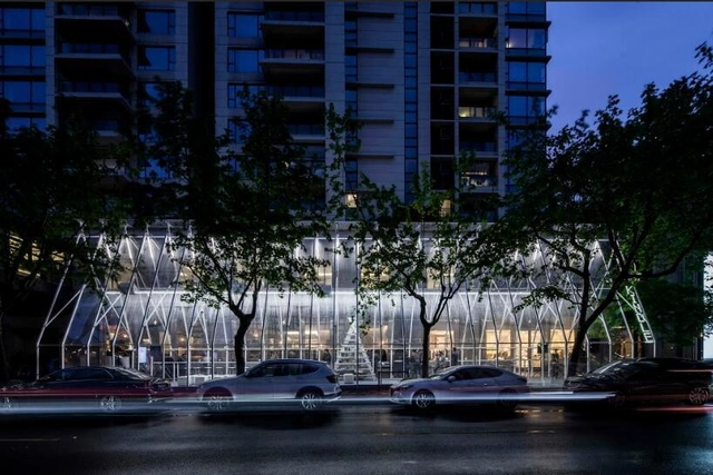 上海新天地临时阅读展亭 / 阿科米星建筑事务所 - 临时装置