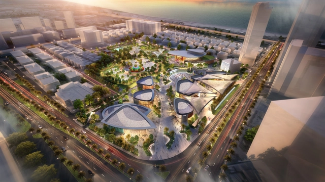 Benoy Releases Plans for Large Sustainable Community Park in Abu Dhabi  - Featured Image