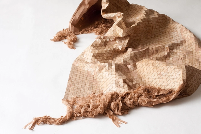 Elisa Strozyk Turns Wood Into Fabric - Featured Image