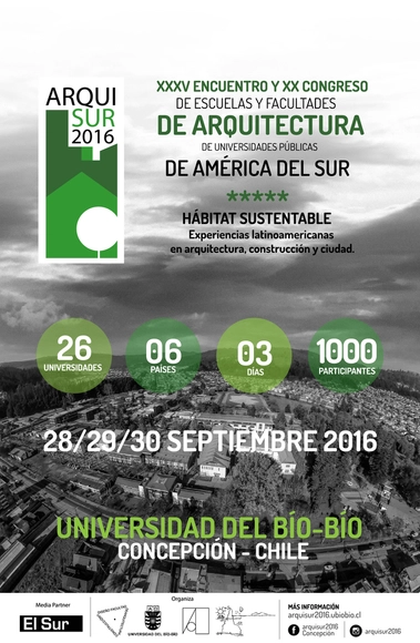 ARQUISUR 2016 / Concepción - Imagen Principal