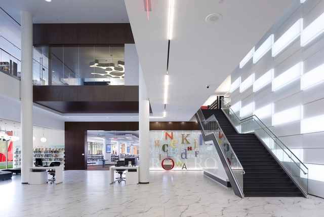 Biblioteca Pública Cedar Rapids / OPN Architects - Bibliotecas