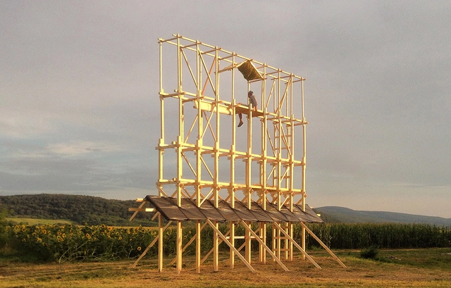 KOSMOS Architects diseñan un 'muro que une' para HelloWood 2016 - Imagen Principal