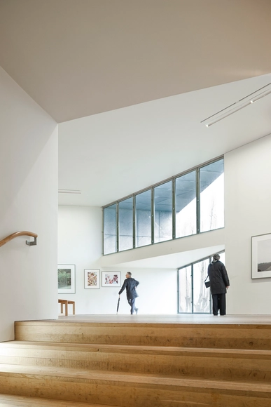 AD Classics: Glucksman Gallery / O’Donnell + Tuomey - University, Stairs, Facade