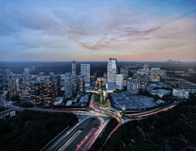 Un parque público sobre una autopista buscará unificar Atlanta - Imagen Principal