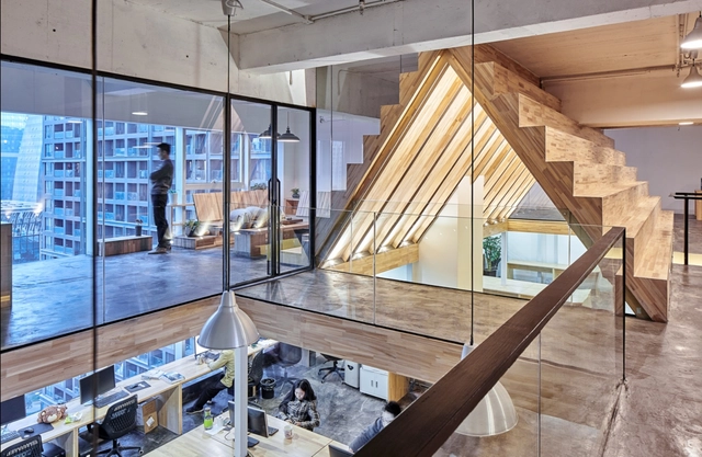 Techo Escalonado / Had Architects - Interiores De Oficina