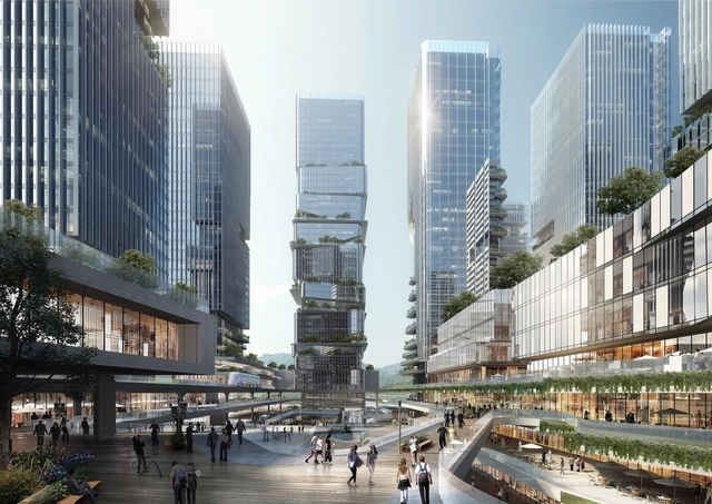 10 DESIGN vence concurso para desenvolvimento urbano massivo na China - Imagem de Destaque