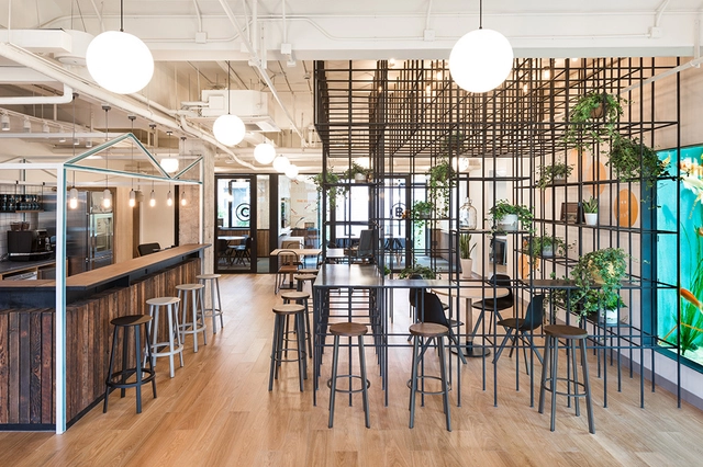 WeWork Yangping Lu / Linehouse - Interiores De Oficina