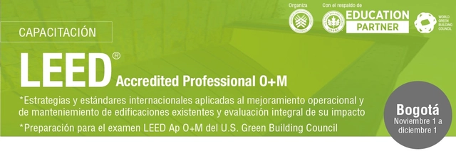 Formación Profesional LEED AP O+M / Colombia - Imagen Principal