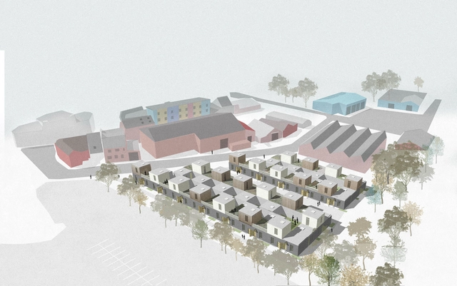 使用预制结构及数控机床技术的住宅方案获英国皇家建筑师学会（RIBA）的SterlingOSB媒体奖项 - 主图