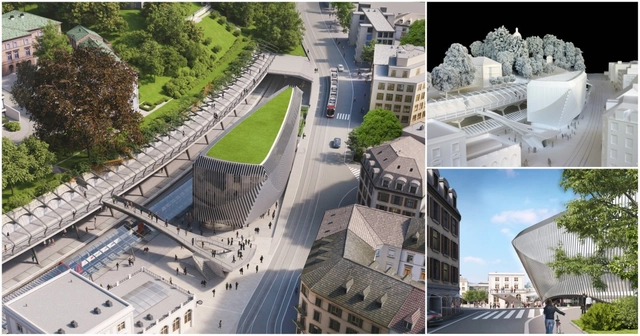 Calatrava diseña un nuevo edificio que se integrará en la estación Stadelhofen en Zúrich - Imagen Principal