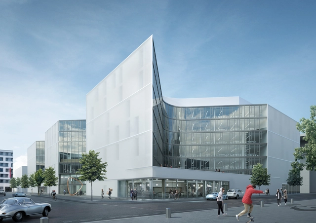 A Groundbreaking Ceremony in Berlin for HENN Architect's Zalando Headquarters  - Featured Image