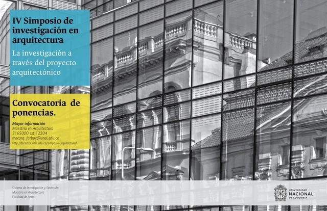 IV Simposio de investigación en arquitectura: La investigación a través del proyecto arquitectónico - Imagen Principal