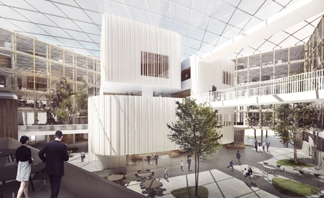 Town Hall Uppsala / Henning Larsen - Facade