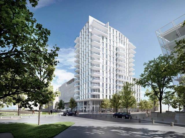 Richard Meier & Partners将设计在德国汉堡的河岸综合应用大楼 - 主图