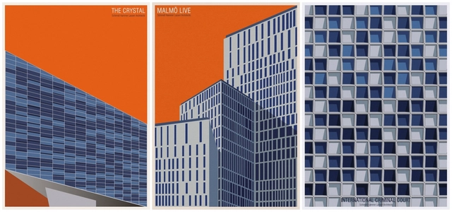 André Chiote ilustra las obras icónicas de Schmidt Hammer Lassen para su aniversario número 30 - Imagen Principal