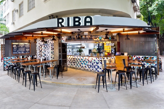 Riba / SuperLimão + André Piva Arquitetura - Bar, Porta, Mesa, Cadeira, Iluminação