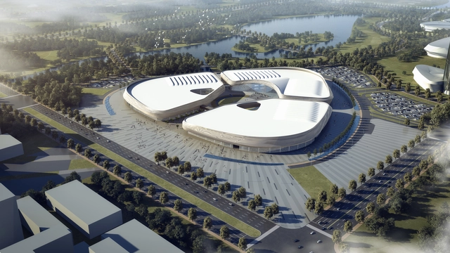 This Agricultural Expo Center in China is Not Only Inspired by Sesame Seeds But It is Shaped Like One - Featured Image