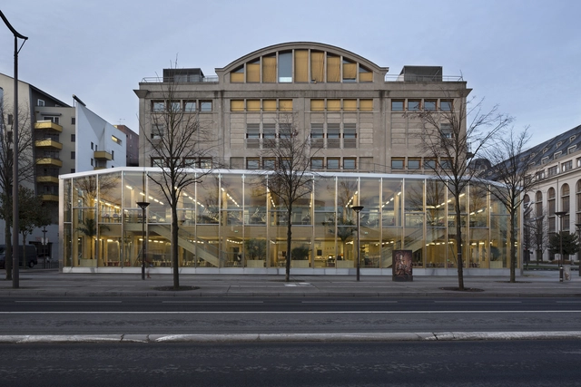 Halle Aux Farines / KOZ architectes - Coffee Shop, Facade, Arch