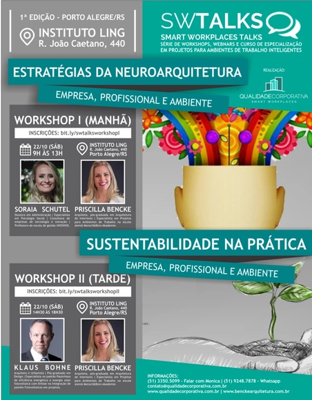 Workshops sobre neuroarquitetura e sustentabilidade prática para ambientes corporativos - Imagem de Destaque