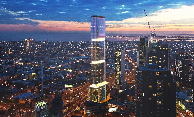 Torre de 60 pisos maximiza la captación de energía fotovoltaica a través de su fachada - Imagen Principal