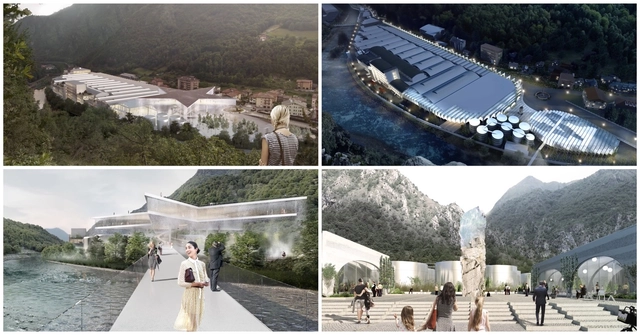 BIG & MVRDV explican sus propuestas finalistas del concurso San Pellegrino en Italia - Imagen Principal