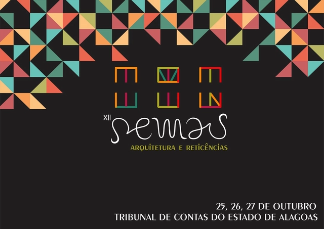 XII Semau - Semana de Arquitetura e Urbanismo da UFAL - Imagem de Destaque