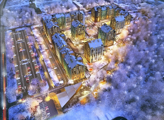 Archimatika Architects 为新乌克兰住宅项目提出有活力的方案 - 主图