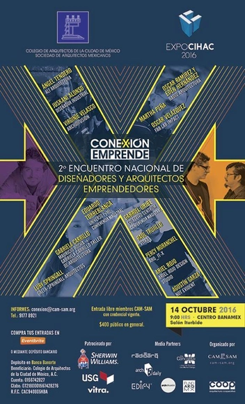 Conexión Emprende en EXPO CIHAC 2016 / Ciudad de México [¡Sorteamos 4 pases!] - Imagen Principal