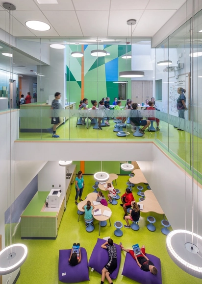 Escuela Primaria Woodland / HMFH Architects - Escuela Primaria