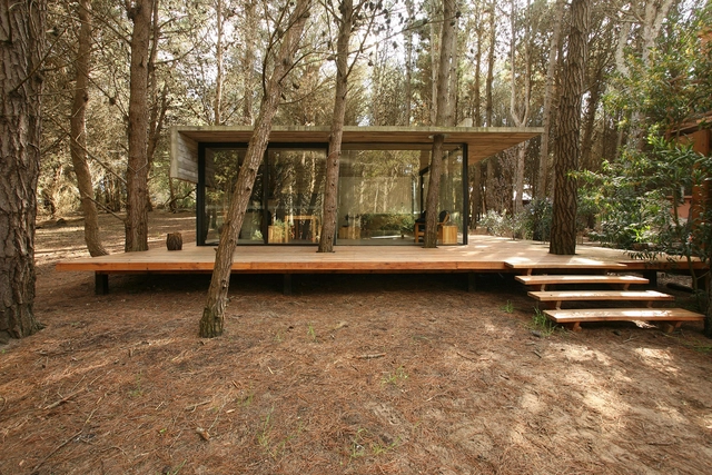 Casa Mar Azul / BAK Arquitectos - Casas, Jardín, Bosque