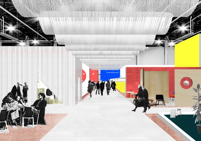 Office KGDVS cria a cenografia "Silver Lining" para a 25ª Bienal Interieur de Kortrijk - Imagem de Destaque