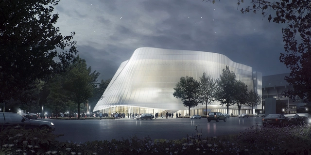 MAD Architects revela su diseño traslúcido para la Filarmónica de China en Beijing - Imagen Principal