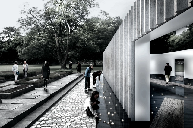 White Arkitekter A/S projeta memorial da Segunda Guerra Mundial considerando a mudança das marés - Imagem de Destaque