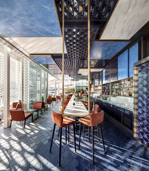 Blue Wave Bar / El Equipo Creativo - Restaurantes & Bares