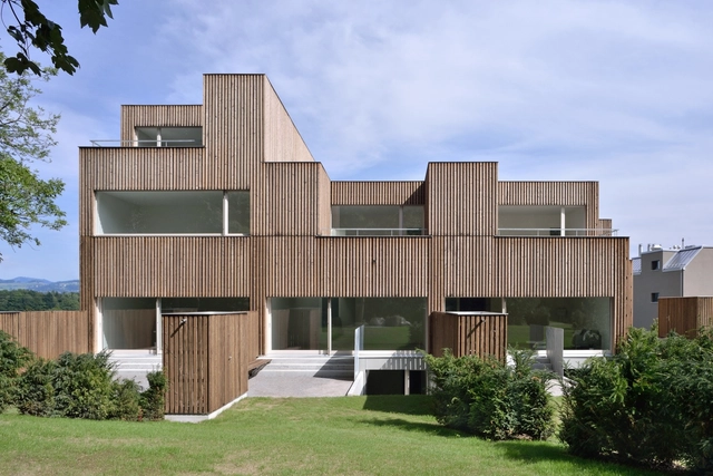 Mehrfamilienhaus Chammerholz / Moos Giuliani Herrmann Architekten - Vivienda Colectiva