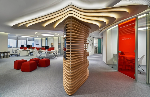 Oficina Bain&Company Estambul / Net Mimarlik - Interiores De Oficina