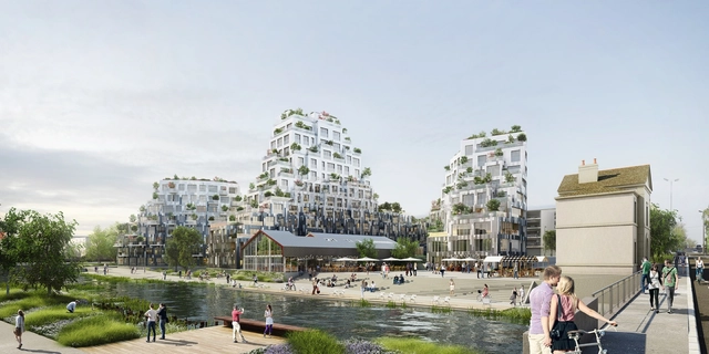 MVRDV gana concurso para diseñar conjunto residencial en Francia - Imagen Principal