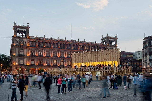 Los 5 finalistas del concurso público para el Pabellón de la Feria de las Culturas Amigas 2017 - Imagen Principal