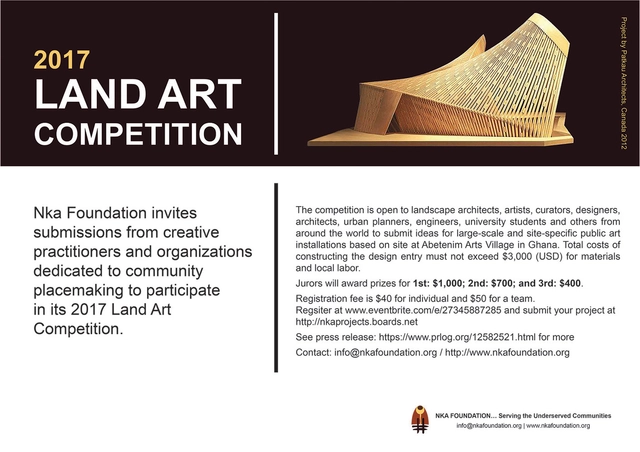 Open Call: 2017 LAND ART COMPETITION - Featured Image