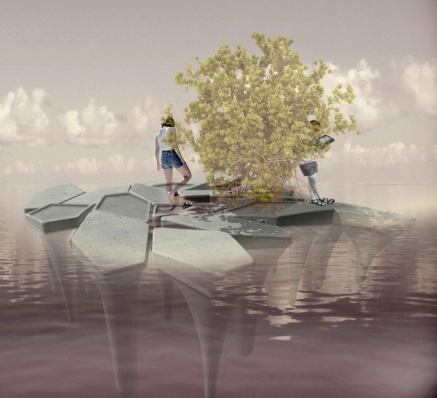 CEMEX + Aptum Architecture's Floating Concrete Structures Act as Mangroves for Shorelines - Featured Image