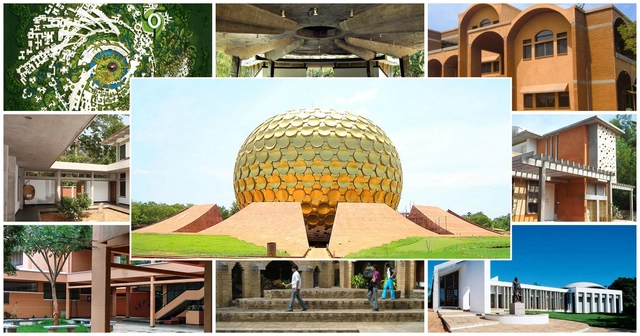 A incerta utopia da arquitetura de Auroville - Imagem de Destaque